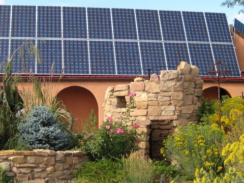 SOLAR ARRAY AT CLIFFROSE